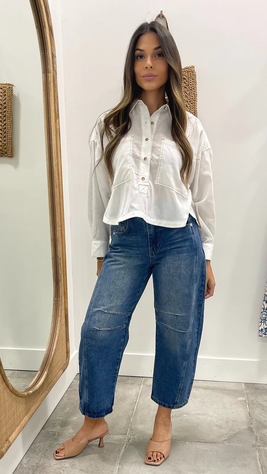 Jane | White Top