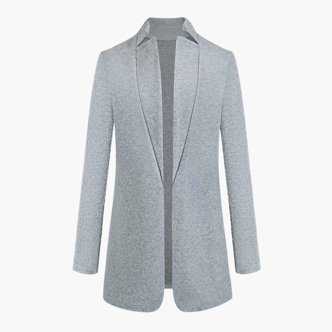 Women’s Coat with Open Front - Addison Fashion