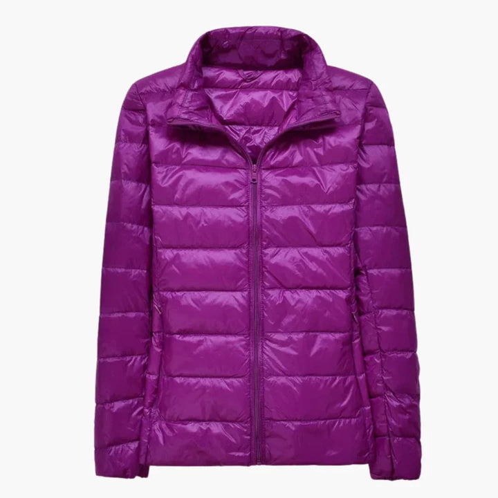 Women’s Hooded Jacket with Zip Front - Addison Fashion