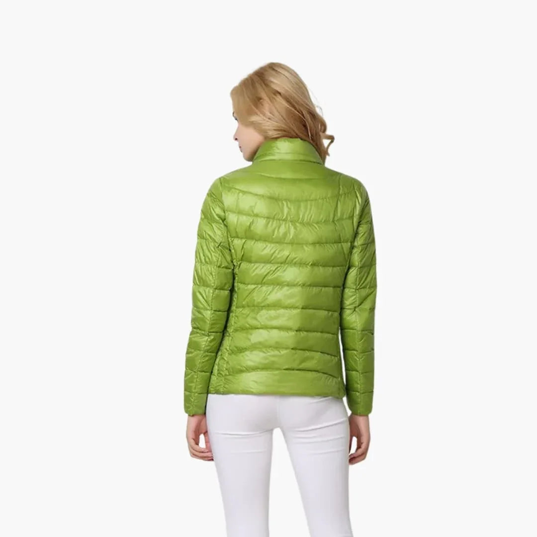 Women’s Jacket with Front Zipper - Addison Fashion