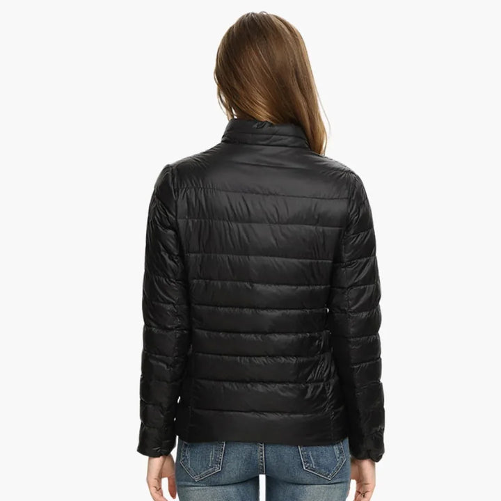 Women’s Jacket with Front Zipper - Addison Fashion