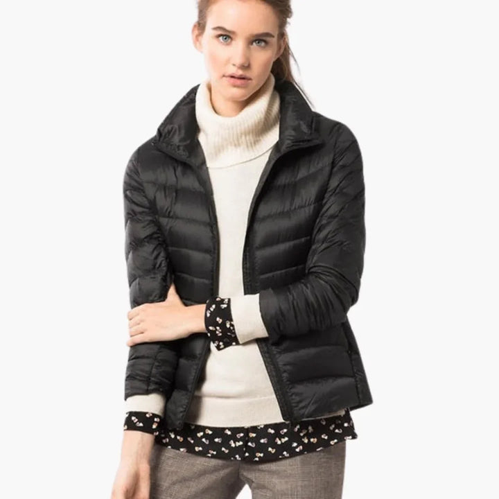Women’s Jacket with Front Zipper - Addison Fashion