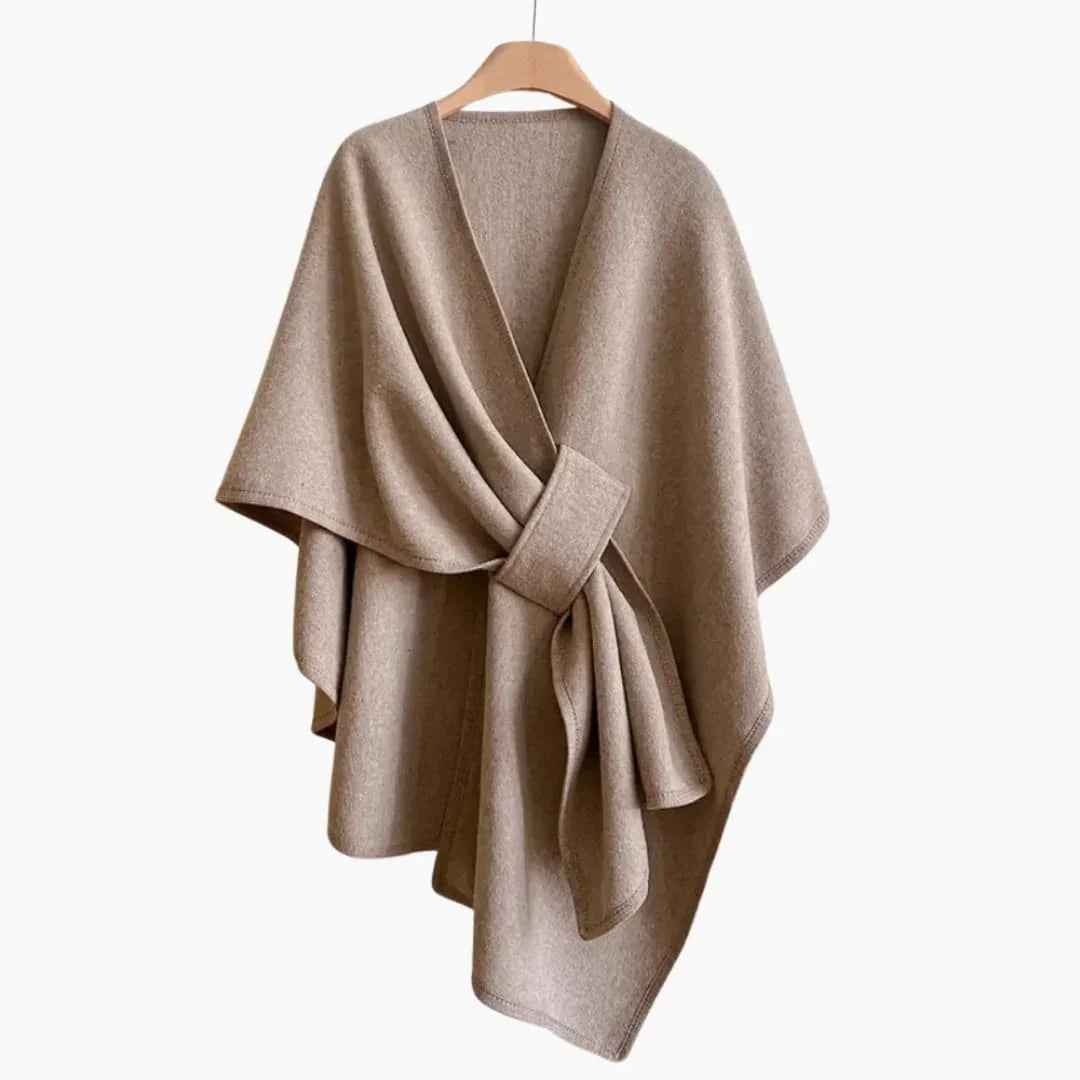 Women’s Shawl Coat with Open Front - Addison Fashion