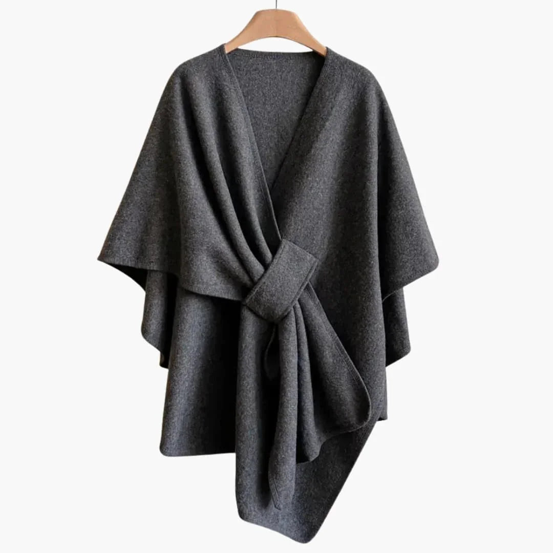 Women’s Shawl Coat with Open Front - Addison Fashion
