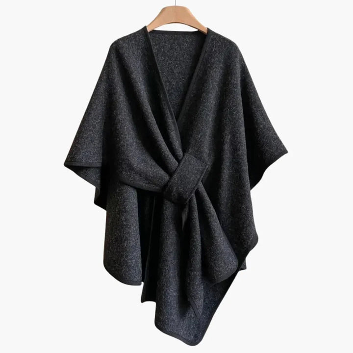 Women’s Shawl Coat with Open Front - Addison Fashion