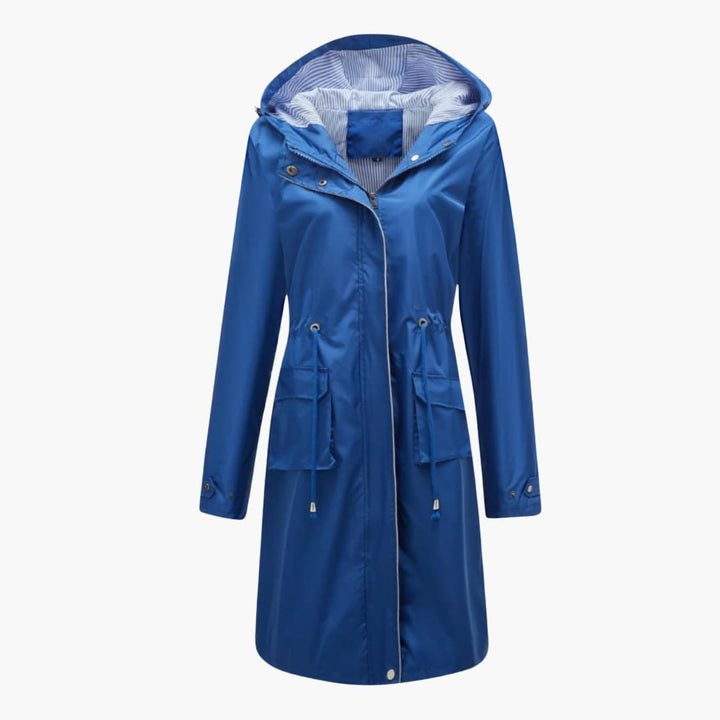 Trixy - Women’s Trench Coat with Hood